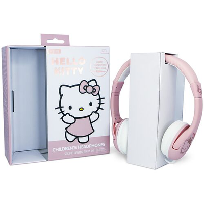 Otl hello kitty rose gold childrens headphones, , medium