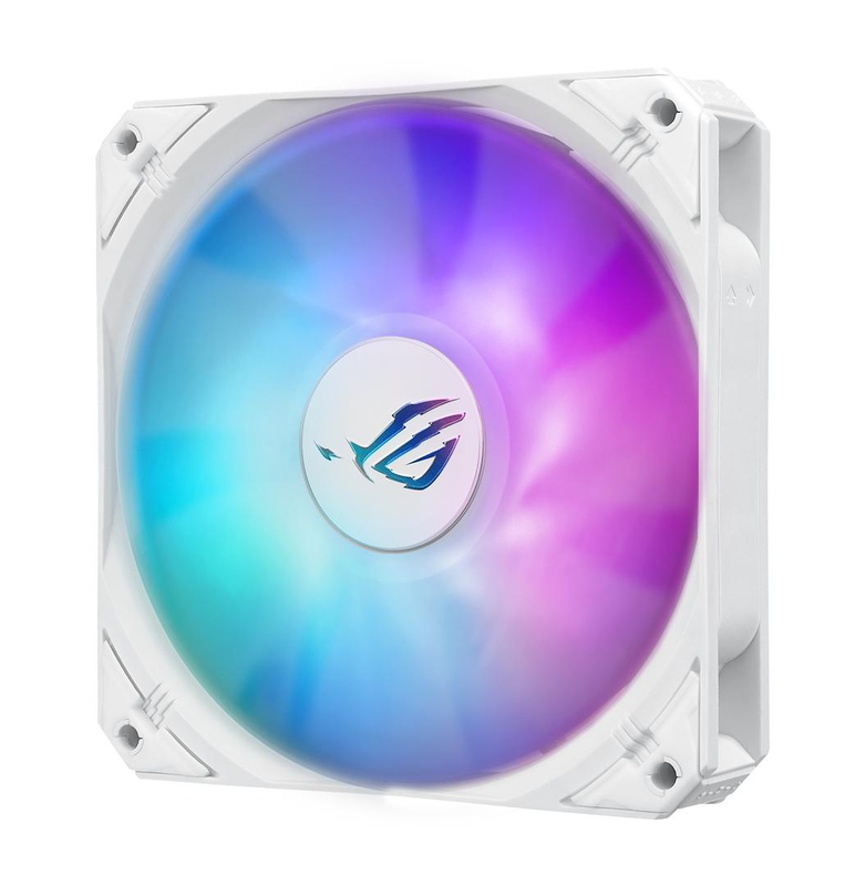 Asus rog strix lc III 360 argb lcd white edition aio liquid CPU cooler 360mm 2.1 inch lcd asetek lga1700 am5 am4 white-null