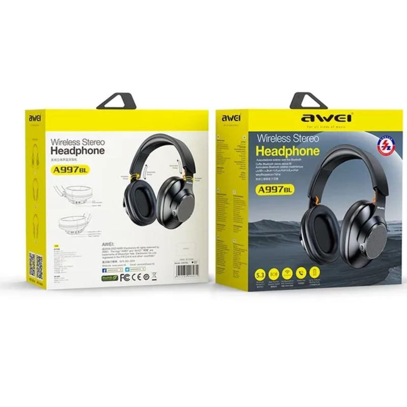 Awei a997bl over-ear &alpha;&sigma;ύ&rho;&mu;&alpha;&tau;&alpha; &alpha;&kappa;&omicron;&upsilon;&sigma;&tau;&iota;&kappa;ά bluetooth/3.5mm &mu;&epsilon; 12 ώ&rho;&epsilon;&sigmaf; &lambda;&epsilon;&iota;&tau;&omicron;&upsilon;&rho;&gamma;ί&alpha;&sigmaf; &mu;&alpha;ύ&rho;&alpha;, , medium-null