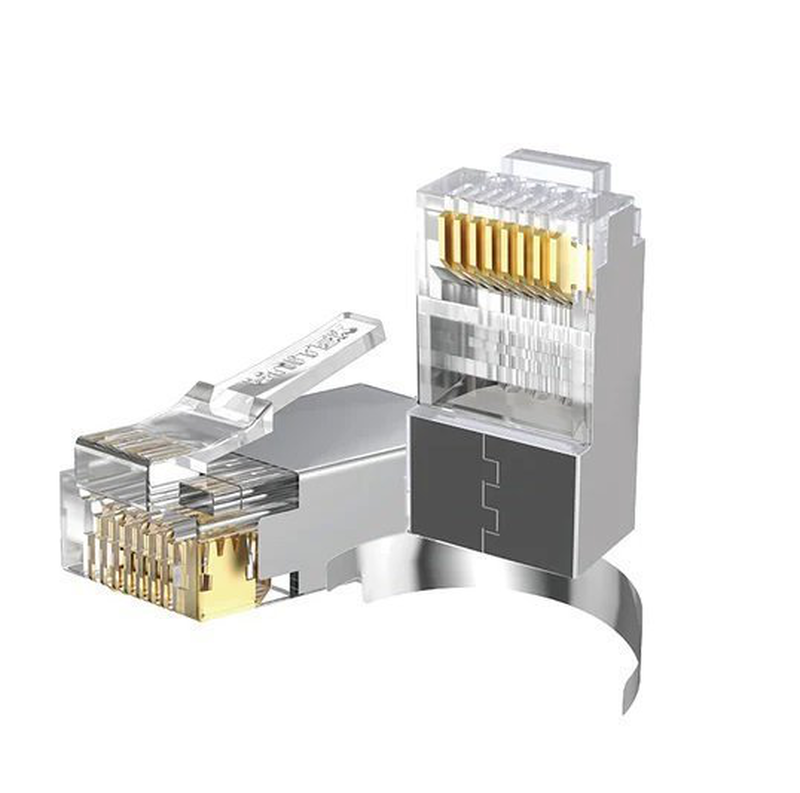 Unitek network connector rj45 cat7 passthrough ot1093atp (50pcs), , medium-null