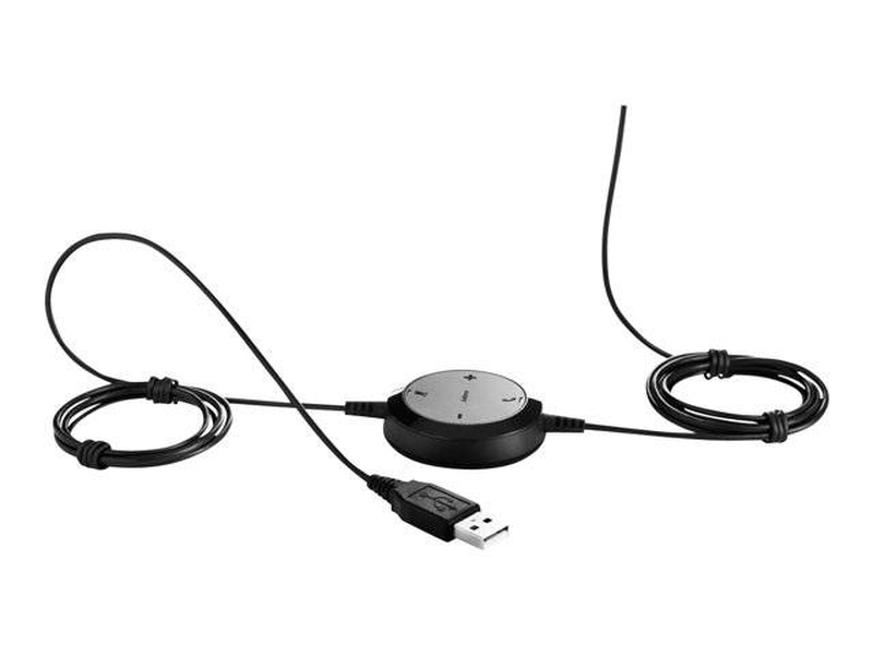 Jabra evolve 30 II uc stereo 5399-829-309 wired on-ear office headset USB-a 3.5mm noise-cancelling mic black-null