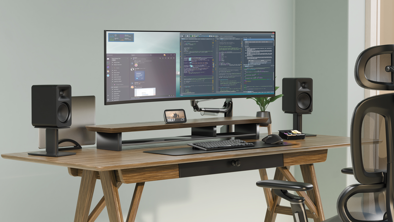 Kanto ora4 140w powered reference desktop speakers with USB-c input and bluetooth - matte black, pair-null