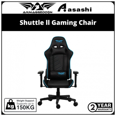 Armaggeddon gaming chair shuttle II blue, , medium