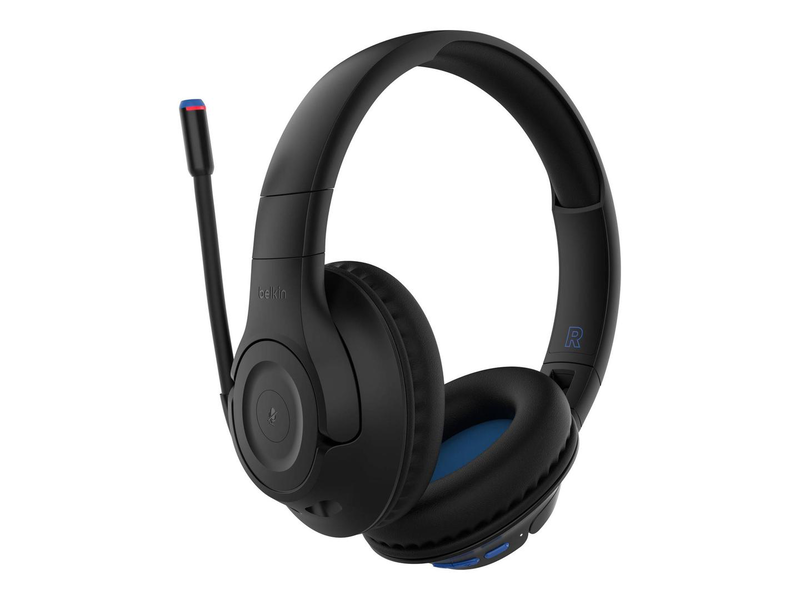 Belkin soundform inspire / headphones with mic / over ear / bluetooth / wireless, wired / 3.5 mm jack / black, , medium-null