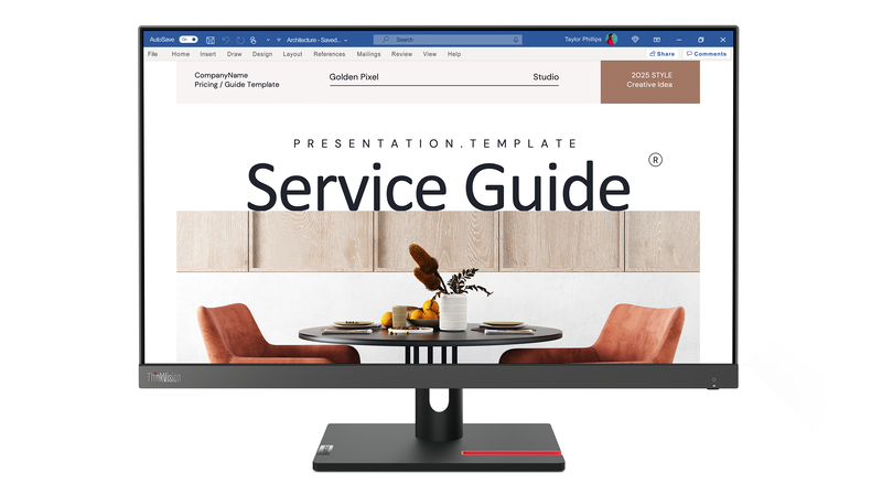 Lenovo thinkvision s24i-30 24" business monitor-null