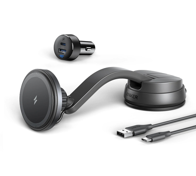Anker powerwave mag-go car wireless charging kit, , medium