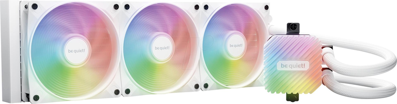 Be quiet! Light loop 360mm argb aio liquid CPU cooler 3x120mm light wings lx fans argb block intel AMD white-null