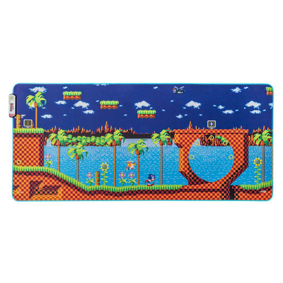 Sonic xxl mouse pad with led lights