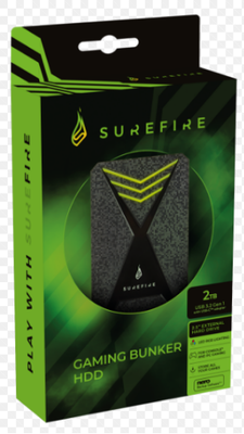 Hard disk 2TB surefire verbatim, , medium