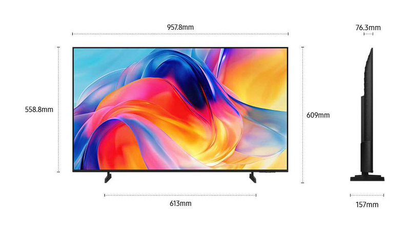 Samsung smart &tau;&eta;&lambda;&epsilon;ό&rho;&alpha;&sigma;&eta; 43" 4k mini led m70h ue43m70hauxxh-null