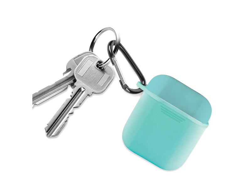Product image: Σετ αξεσουάρ 4 τεμαχίων συμβατά με AirPods σε γαλάζιο χρώμα, wireless headphone kit, , medium-null