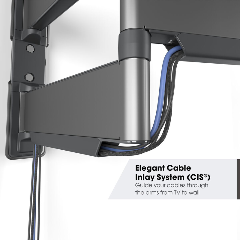 Product image: Vogels elite TVm5845 TV wall mount 60×40 turn 2 arms 55kg 74cm black, , medium-null