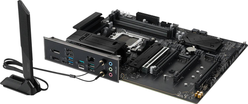Asus b850 max gaming Wi-Fi AMD b850 am5 atx motherboard ddr5 pcie 5.0 3x m.2 Wi-Fi 6e 2.5GBe aura sync black-null