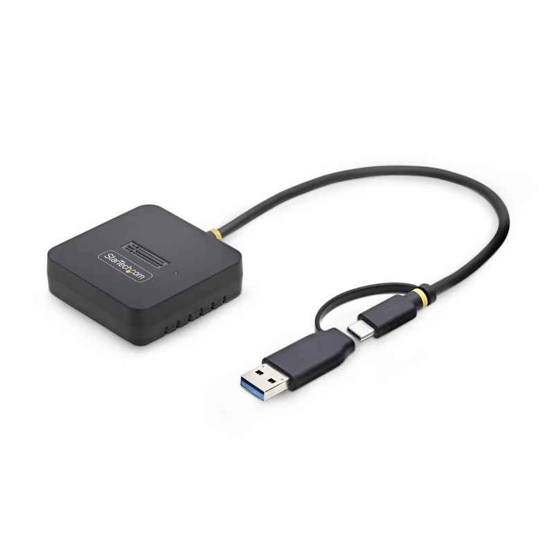 Startech.com USB-c/USB-a to m.2 nvme SSD dock adapter 10GBps tool-free 1USB3-nvme-dock-null