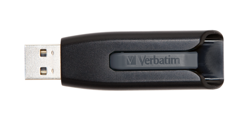 Verbatim USB 256GB 3.0 v3 grey new store n go drive image number null