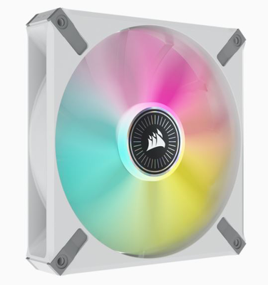 Corsair icue ml140 rgb elite premium 140mm pwm magnetic levitation fan single pack (co-9050118-ww, Rgb, medium