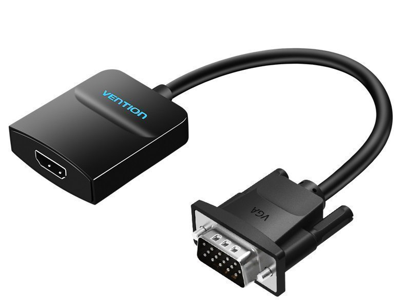 Vention converter vga+audio to HDMI & USB power 0.5m acnbd, , medium-null