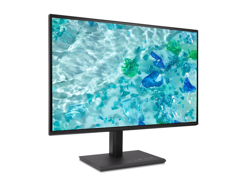 Acer vero b277u g 27" ips qhd 2560x1440 120hz hdr10 USB-c eco business monitor HDMI displayport USB hub speakers ergonomic matte black-null