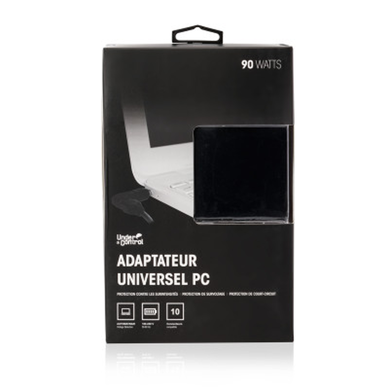 Product image: Under control universal adapter laptop 90w-null
