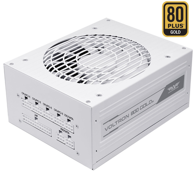 Armaggeddon gaming psu 800w modular & certified 80+ voltron gold 800 white, , medium
