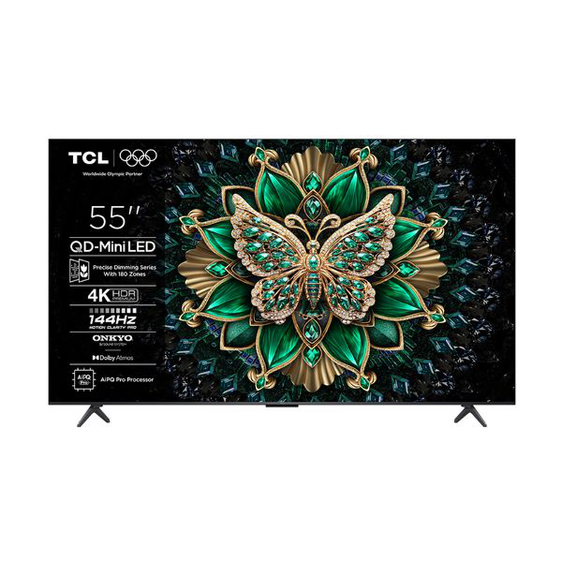 Product image: Tcl smart 55" 4k qd-mini led 55c6k (2025) TV-null