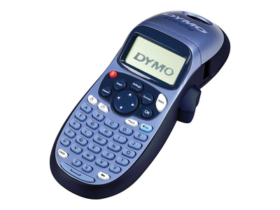 Dymo letratag lt-100h label maker | 12mm lt tape | abc keyboard | blue, , medium