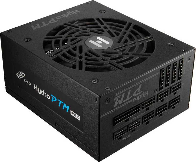 Fsp hydro ptm pro 1350w ppa13f0101 atx 3.1 fully modular power supply 80 plus platinum pcie 12v-2x6 black-null
