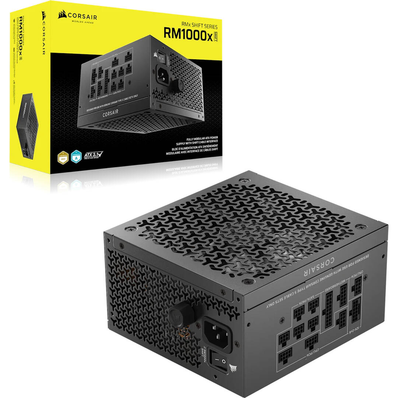 Corsair rmx shift series rm1000x, 1000 w, 100 240 v, 47 63 hz, 120 w, 1000 w, 120 w, , medium-null
