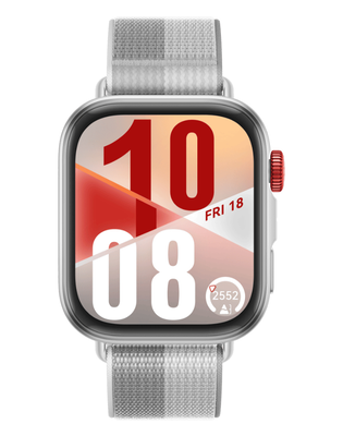 Huawei watch fit 4 aluminium GPS, Silver, medium