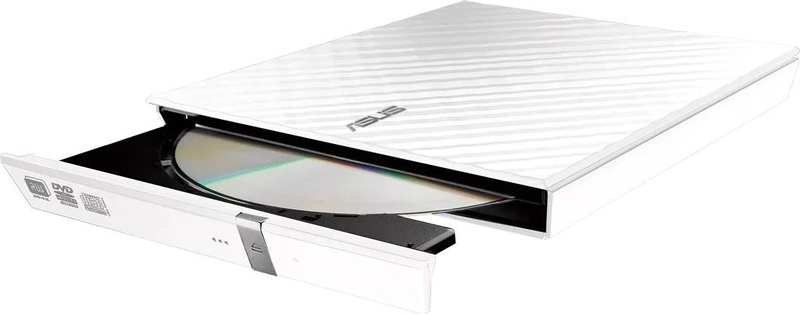Asus sdrw-08d2s-u lite external slim 8x dvd&plusmn;rw writer USB 2.0 m-disc white, , medium-null