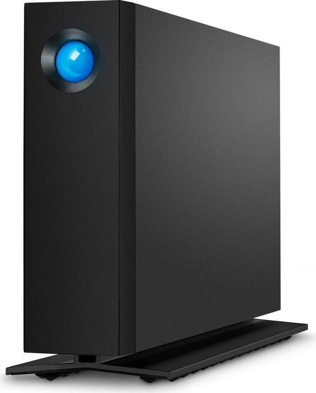 Lacie d2 professional 24TB stha24000800 desktop hard drive USB-c 10GB/s 290mb/s ironwolf pro inside aluminium-null