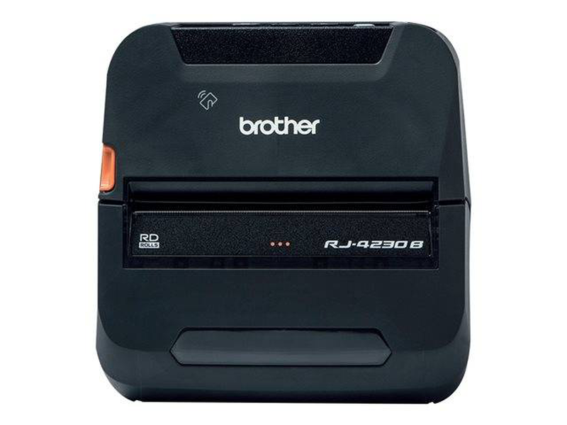 Brother ruggedjet rj-4230b 4-inch mobile printer | 203 dpi | USB | bluetooth, , medium-null