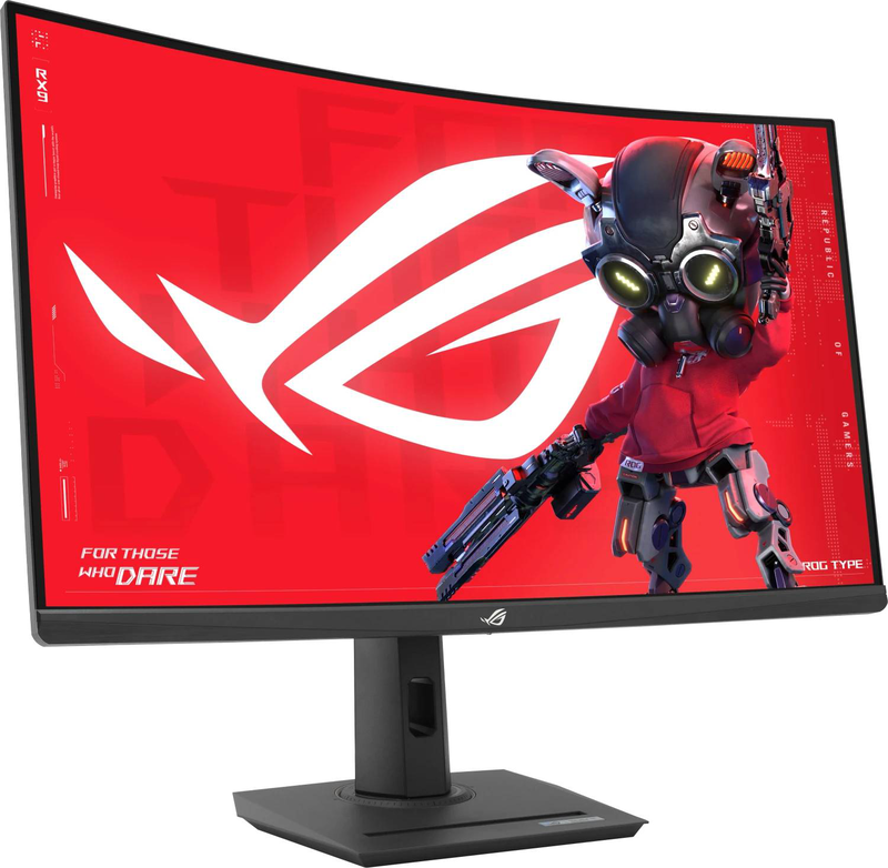 Asus rog strix xg32wcms 31.5 inch curved monitor qhd 2560x1440 fast va 280hz 1ms USB-c displayhdr 400 freesync black-null