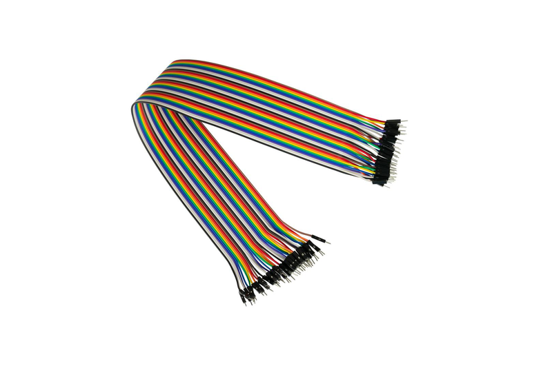 Kabelmeister jumper wire 40-pin trennbare adern for arduino raspberry pi etc. Stecker an / 0,2 m / 40-polig, , medium-null