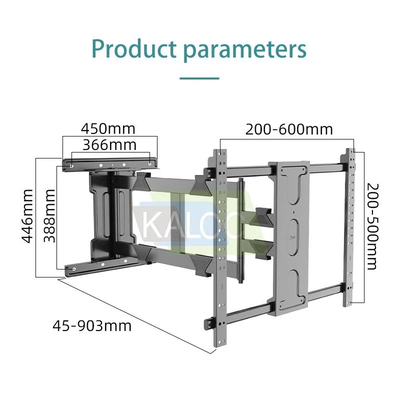 Kaloc klc-dl90 TV wall support double arm to 55-100''