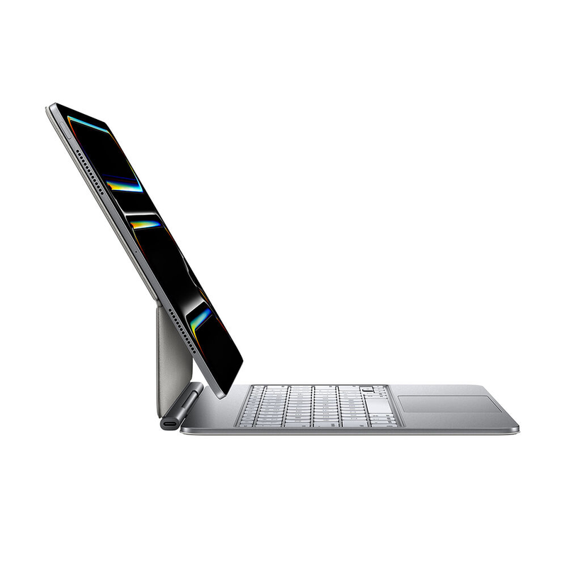 Ipad pro 13" m4 magic keyboard en white-null