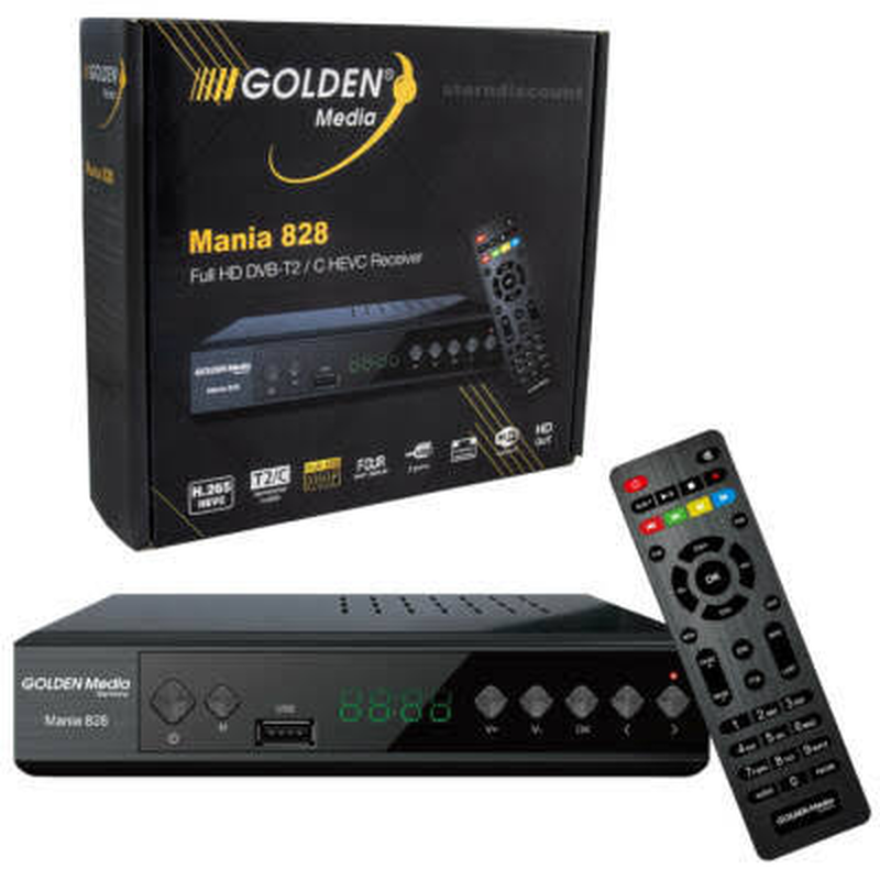 Golden media mania 828+ &psi;&eta;&phi;&iota;&alpha;&kappa;ό&sigmaf; &alpha;&pi;&omicron;&kappa;&omega;&delta;&iota;&kappa;&omicron;&pi;&omicron;&iota;&eta;&tau;&eta;&sigmaf; &delta;έ&kappa;&tau;&eta;&sigmaf; MPEG-4 full HD (1080p) &mu;&epsilon; &lambda;&epsilon;&iota;&tau;&omicron;&upsilon;&rho;&gamma;ί&alpha; pvr (&epsilon;&gamma;&gamma;&rho;&alpha;&phi;ή &sigma;&epsilon; USB) &sigma;&upsilon;&nu;&delta;έ&sigma;&epsilon;&iota;&sigmaf; HDMI / USB-null