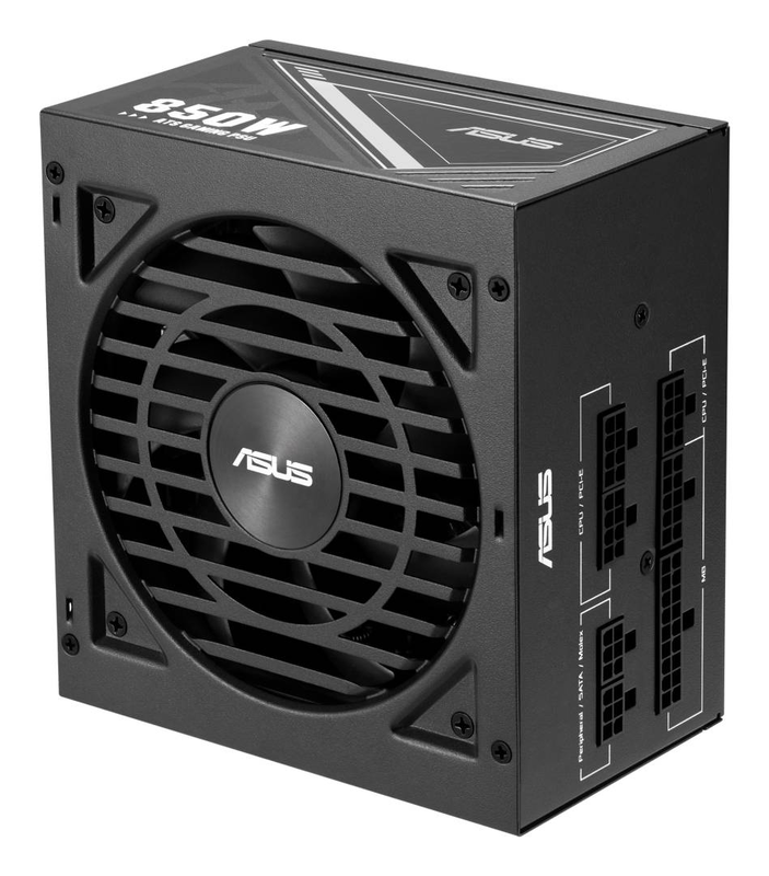Asus ats 850g 850w atx psu 80+ gold non-modular active pfc with pcie Gen 5 16-pin adapter cable black-null