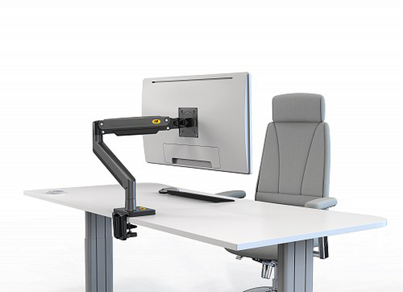 Product image: Nbmounts nbg45 - extra long single arm desktop monitor mount-null