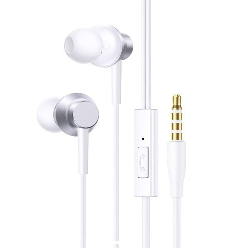 Baseus earphones wired 3.5mm encok hz11 white, , medium-null