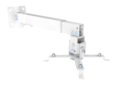 Equip projector ceiling wall mount bracket, White, medium