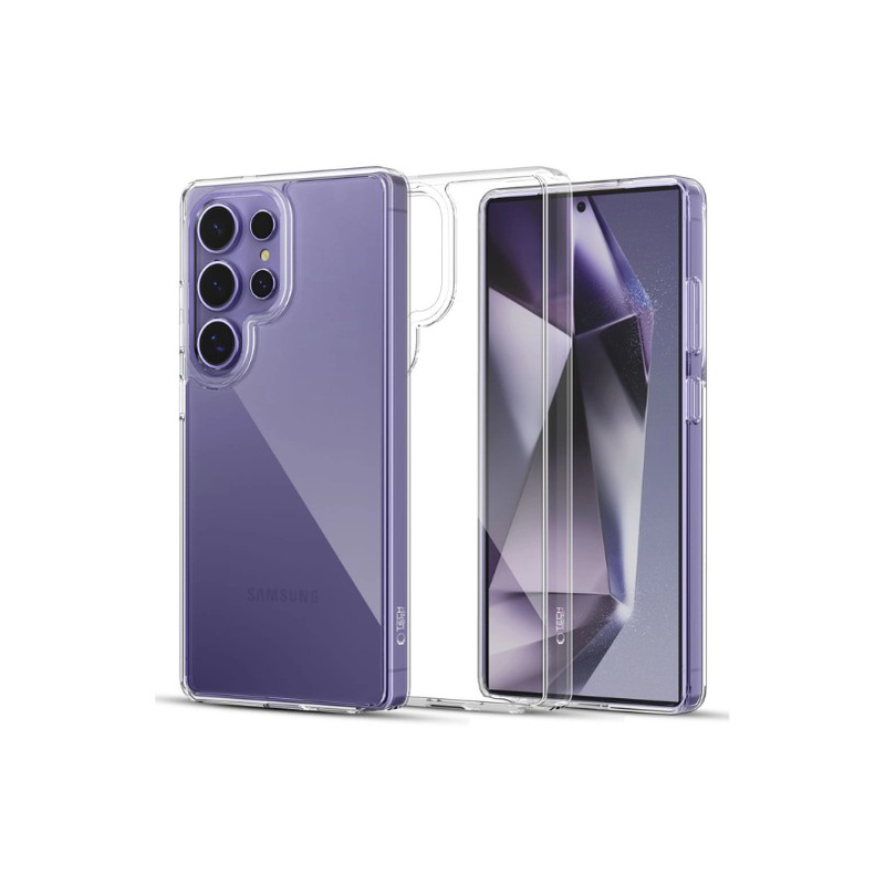 Tech-protect flexair hybrid case for samsung galaxy s25 ultra - clear, , medium-null