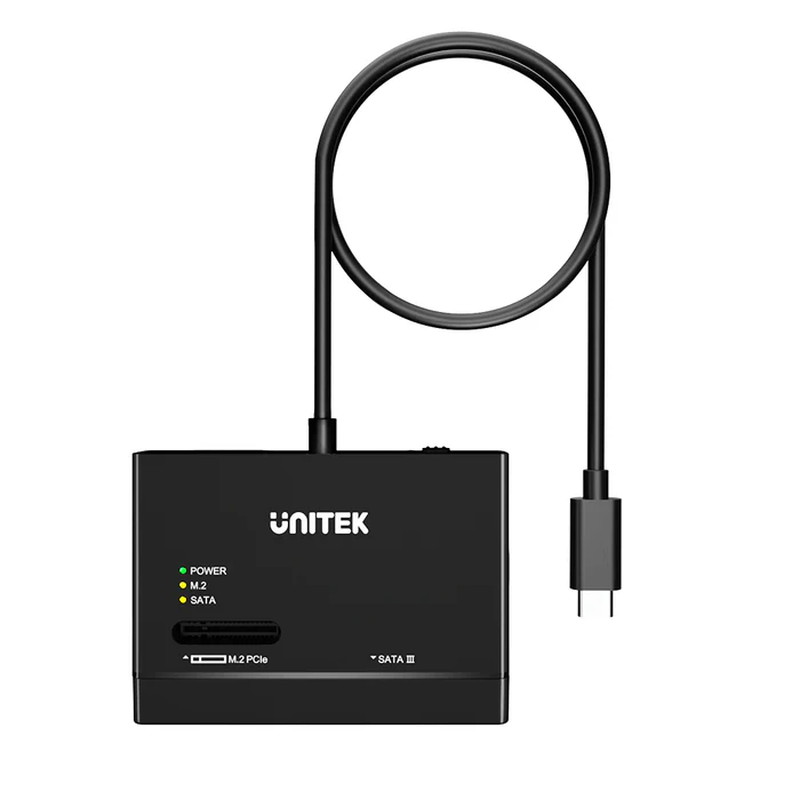 Unitek USB-c to sata/m2 SSD converter s1232a (uk), , medium-null