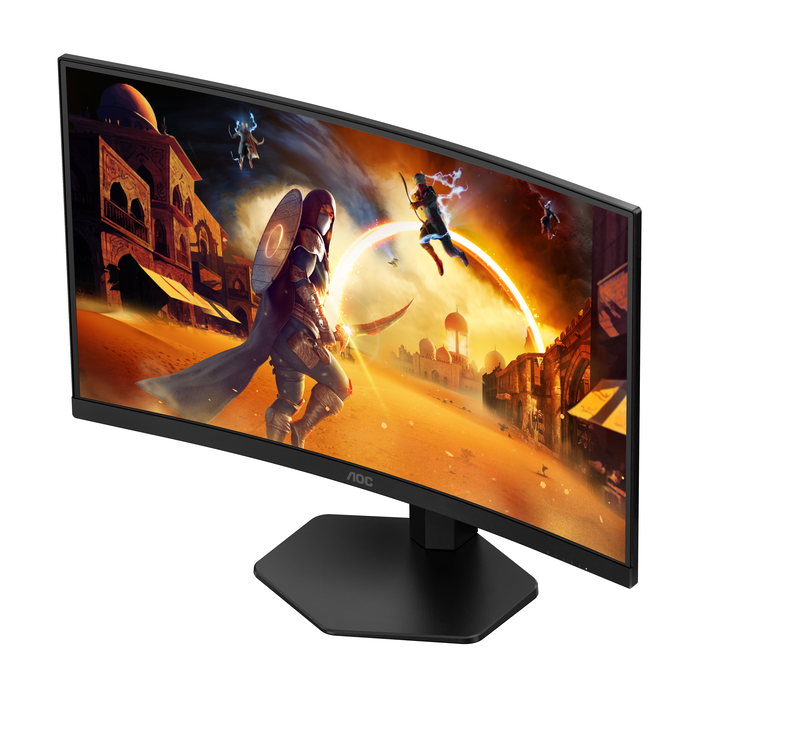 Aoc cq27g4x 27" gaming monitor curved qhd 0.5ms 180hz-null