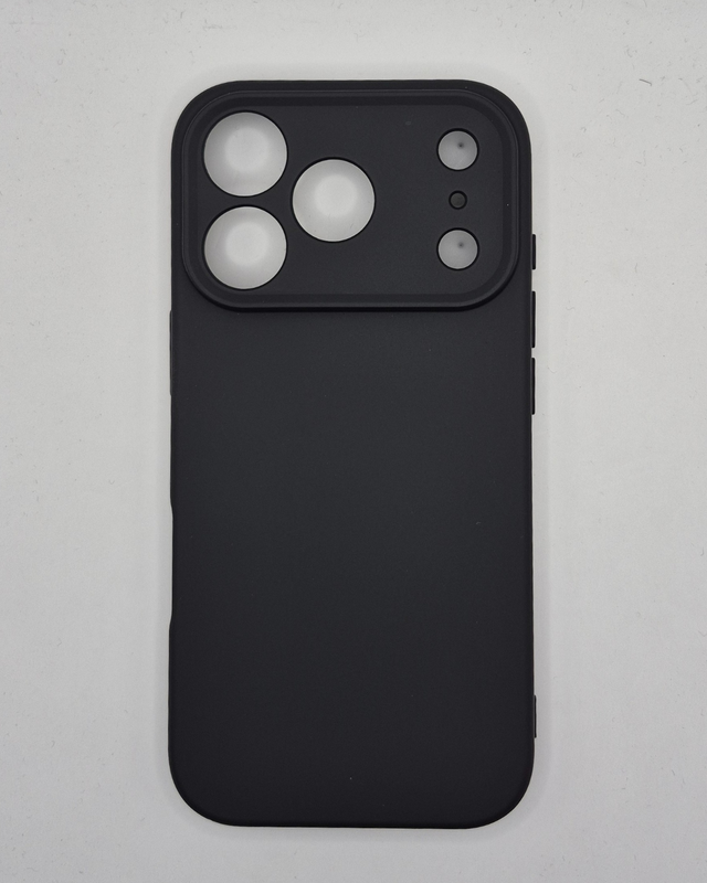 Apple iPhone silicone case - black - iPhone 17 pro max-null