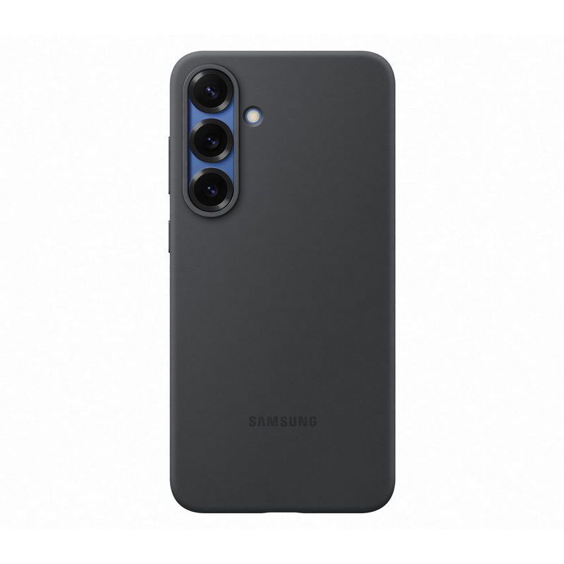 Galaxy s25 plus silicone black-null