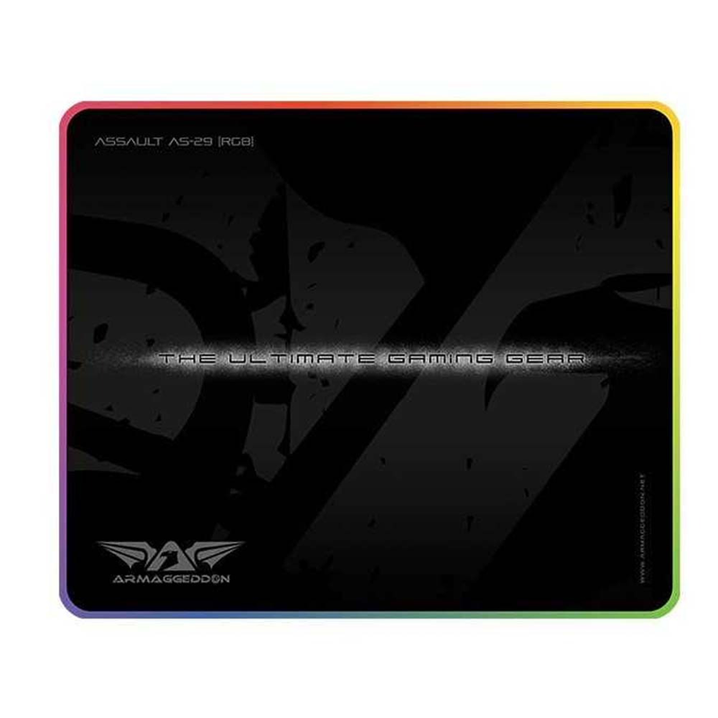 Gaming mouse pad armaggeddon assault as-29r rgb black, , medium-null