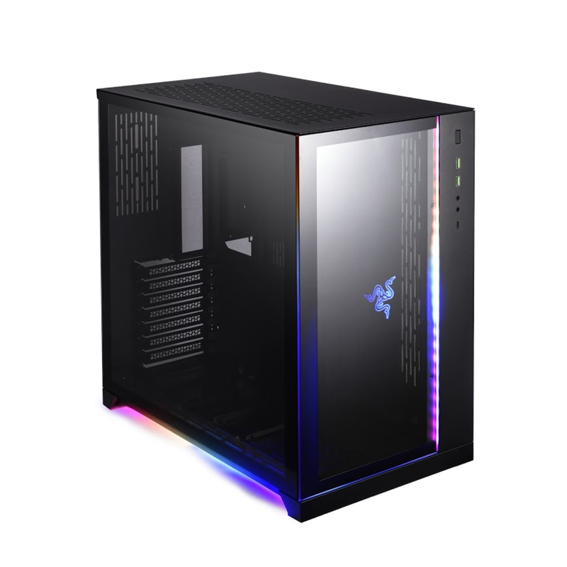 Lian li middle tower case pc-o11 dynamic razer edition-null
