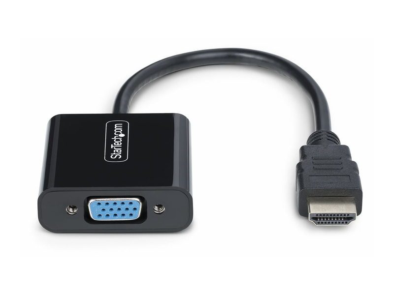 Startech hd2vgae3 HDMI to vga active adapter 1080p black-null