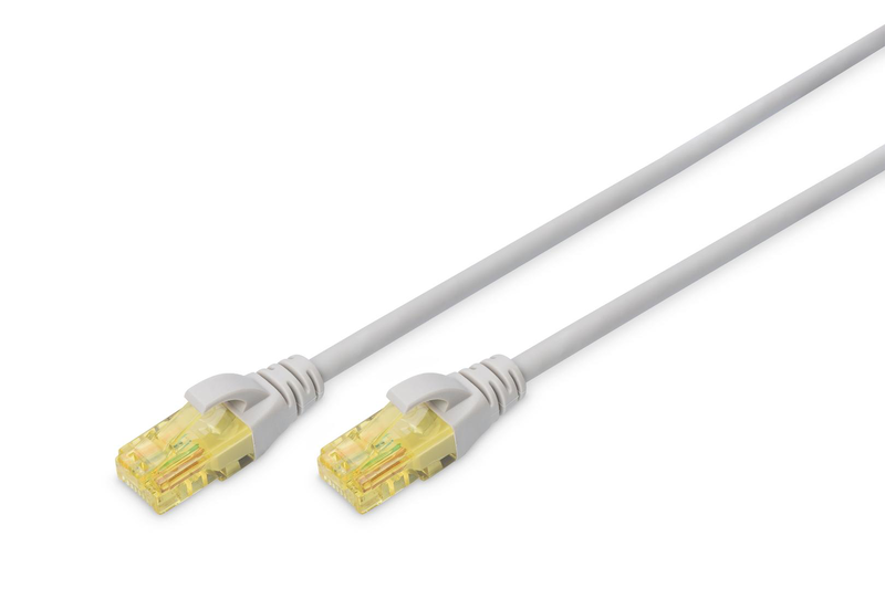 Digitus professional - patch cable - rj-45 (m) to rj-45 (m) - 1 m - utp - cat 6a - halogen-free - grey-null